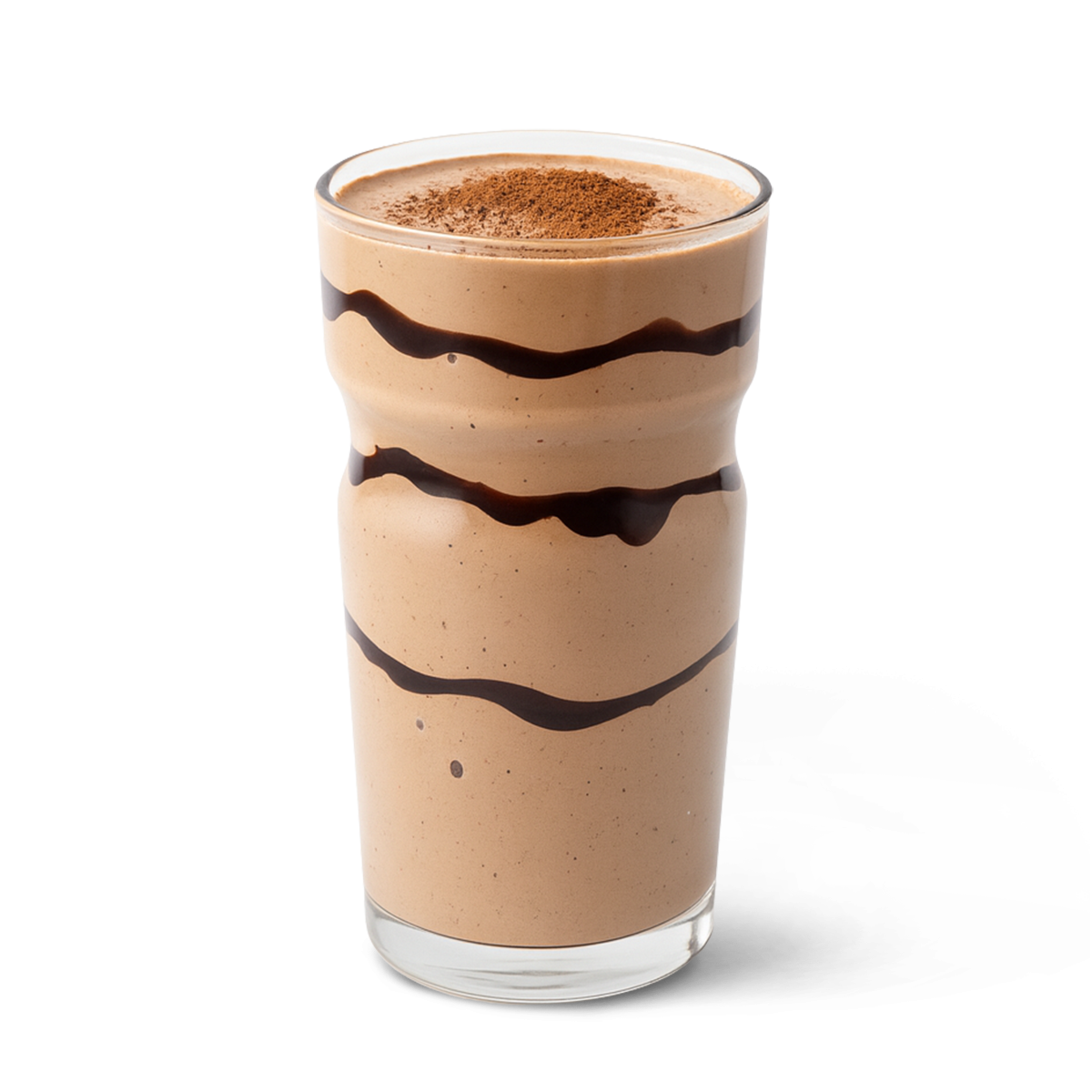 میلک‌شیک شکلات تکه‌ای