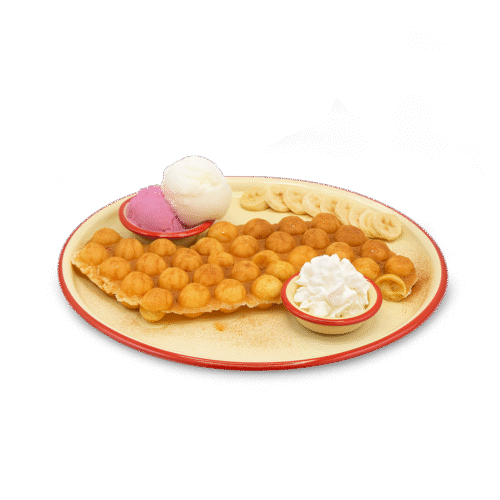 وافل عسل و دارچین