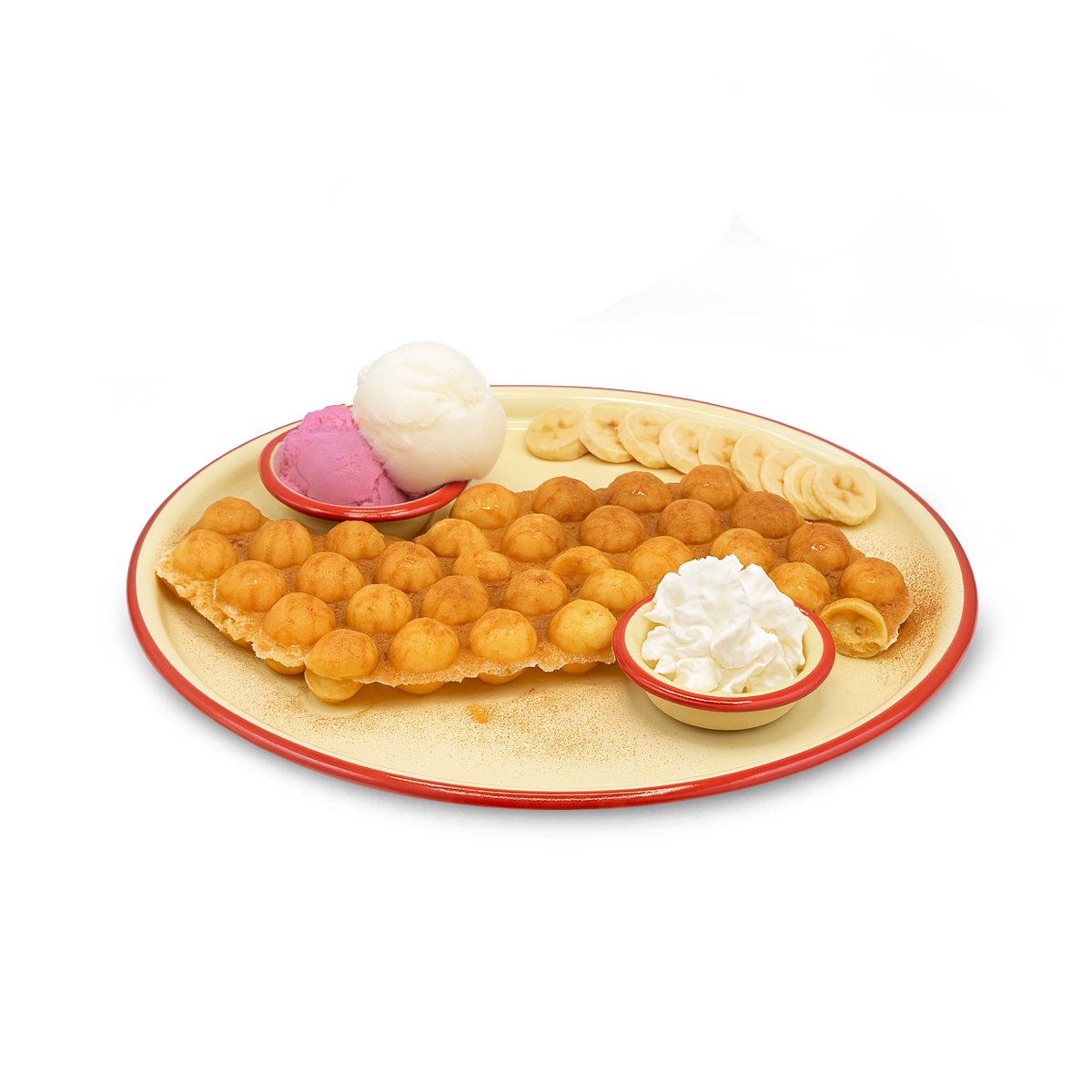 وافل عسل و دارچین