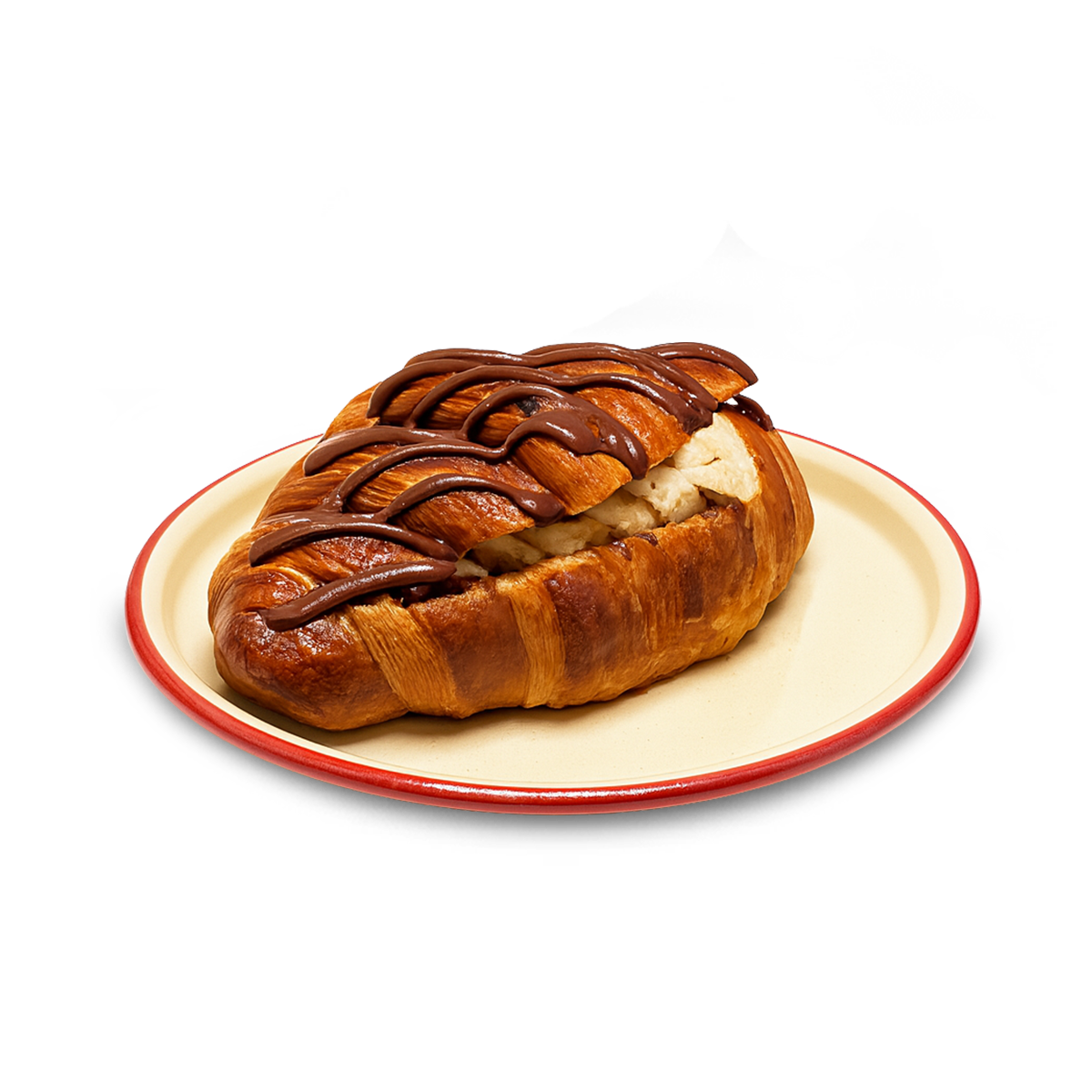 کروسان موز نوتلا