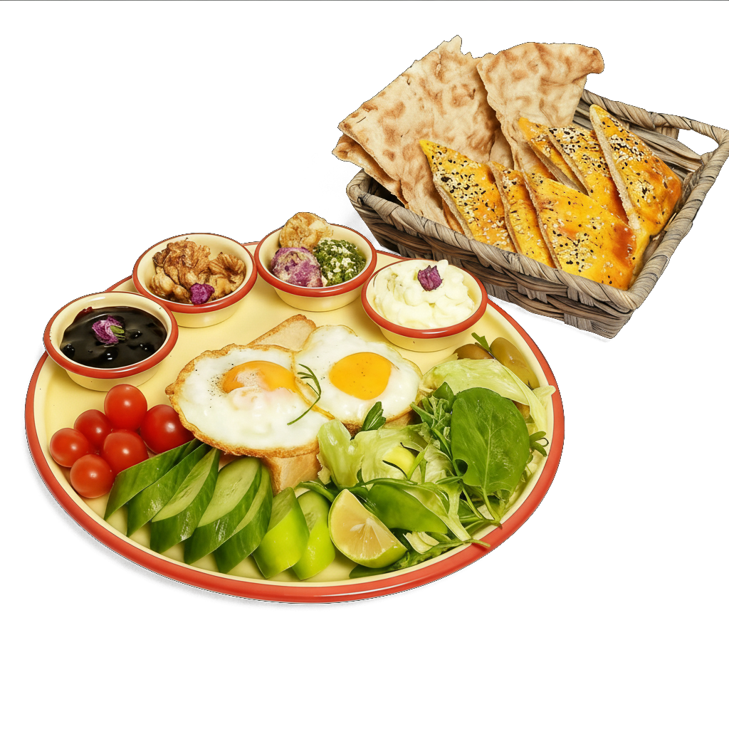 دیس صبحانه ایرانی