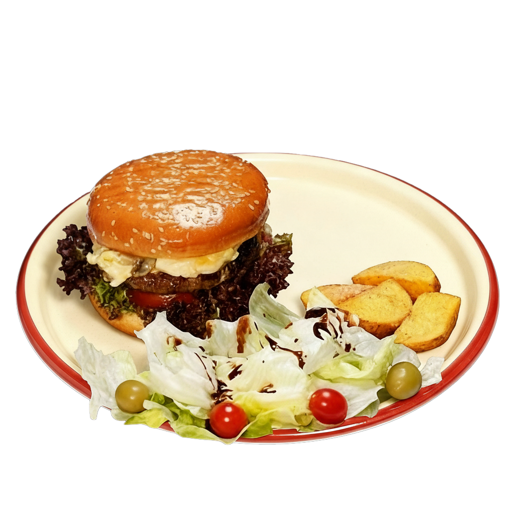 ماشروم برگر