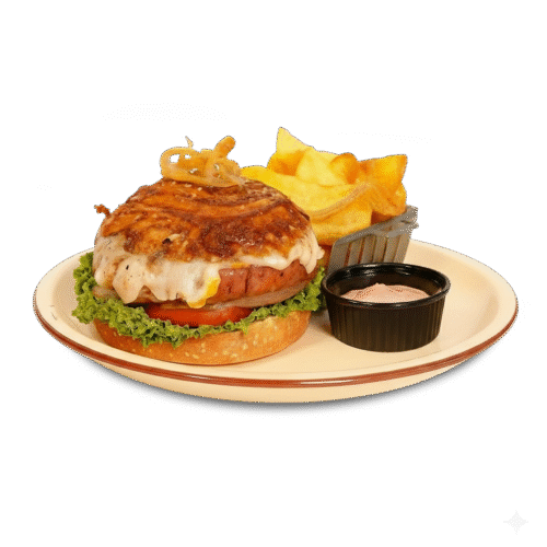 چیز برگر فرانسوی