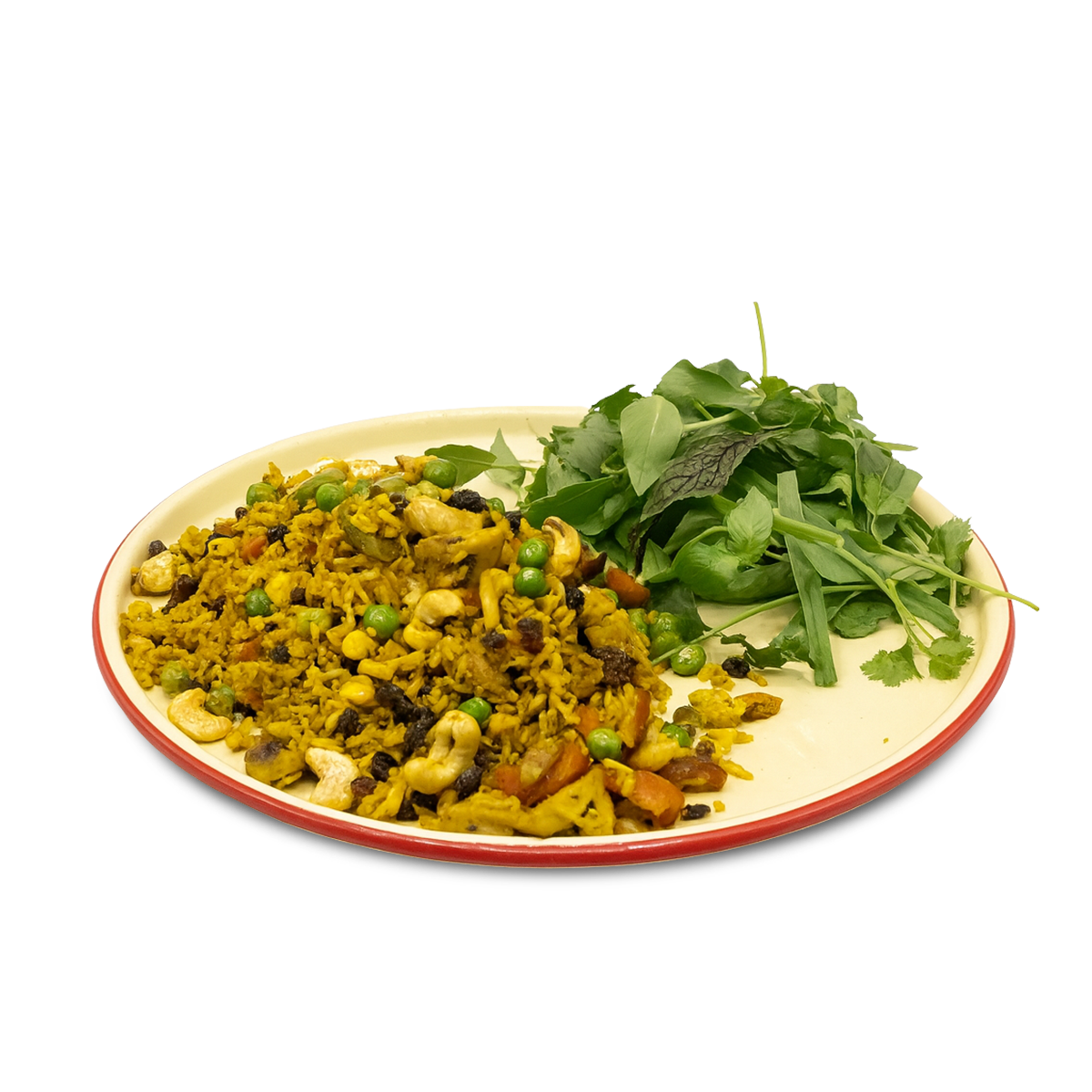 پلو الهه سبز + سبزی خوردن