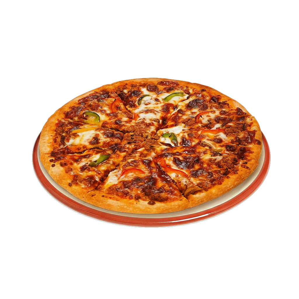 پیتزا قارچ و گوشت