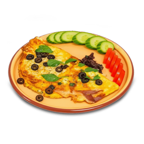 املت ژامبون پنیر