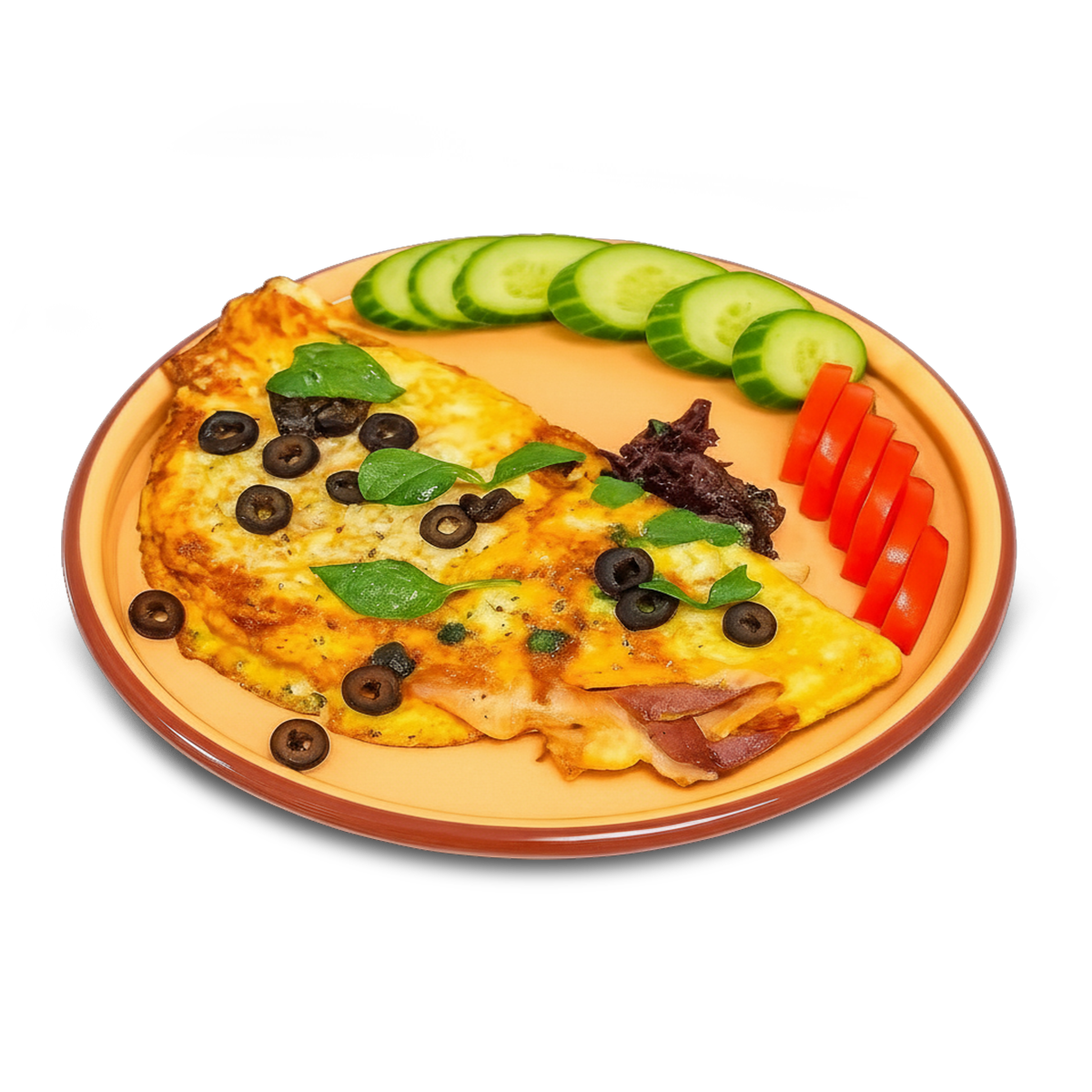 املت ژامبون پنیر