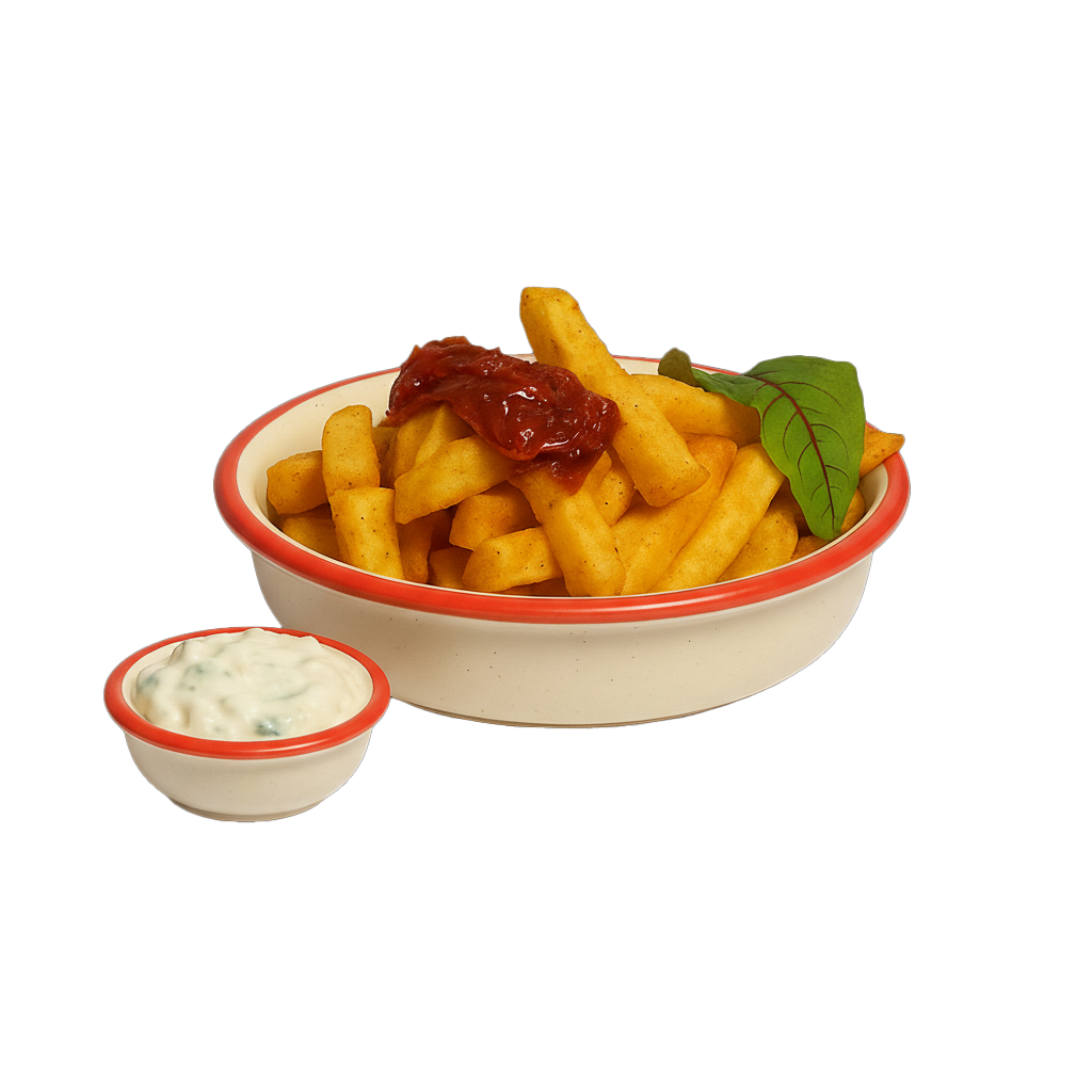 سیب زمینی با سس قارچ