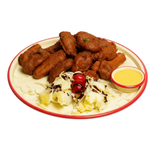 کریسپی مرغ و قارچ