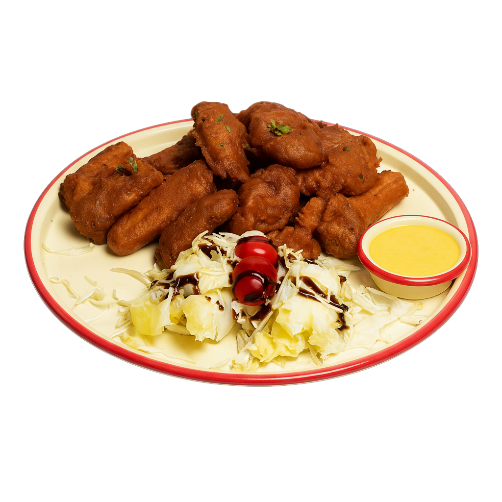 کریسپی مرغ و قارچ