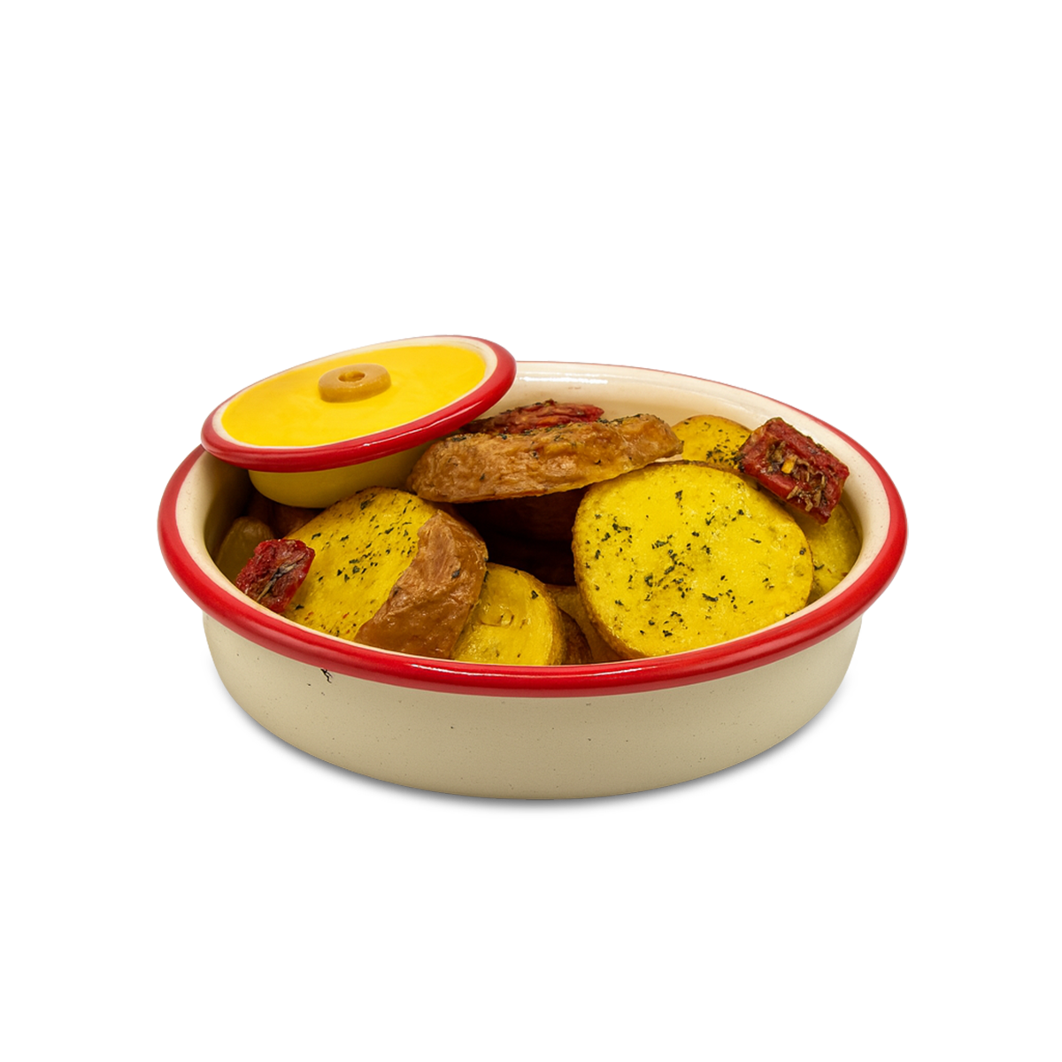 سیب زمینی با سس دیپ