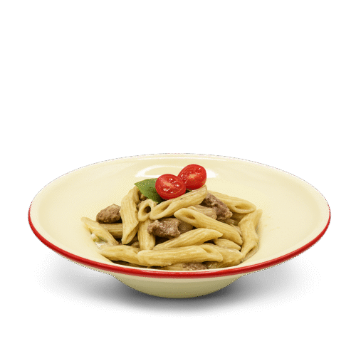 پاستا آلفردو گوشت